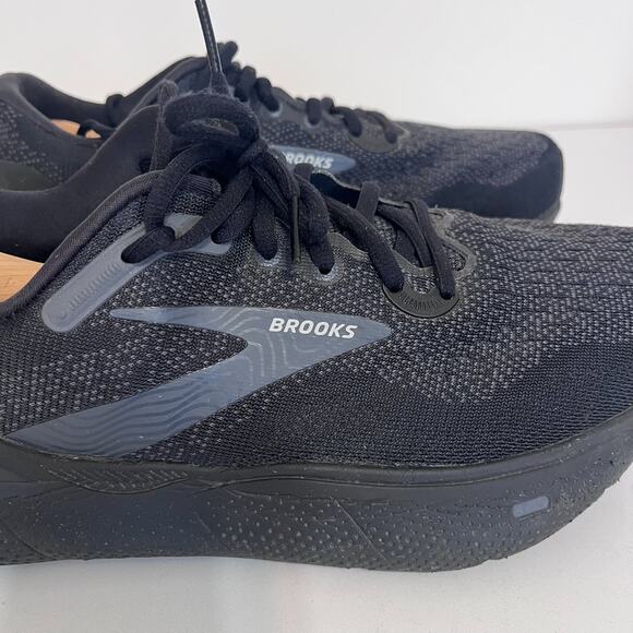 Brooks Ghost Max Womens Sneakers Size 8EE Extra Wide Black Athletic Running Gym - Picture 7 of 10
